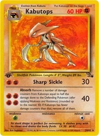 Kabutops - 24/62 - Fossil - UNLIMITED